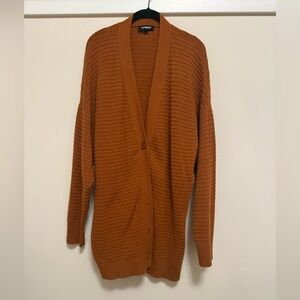 Express Oversized Cardigan - Camel